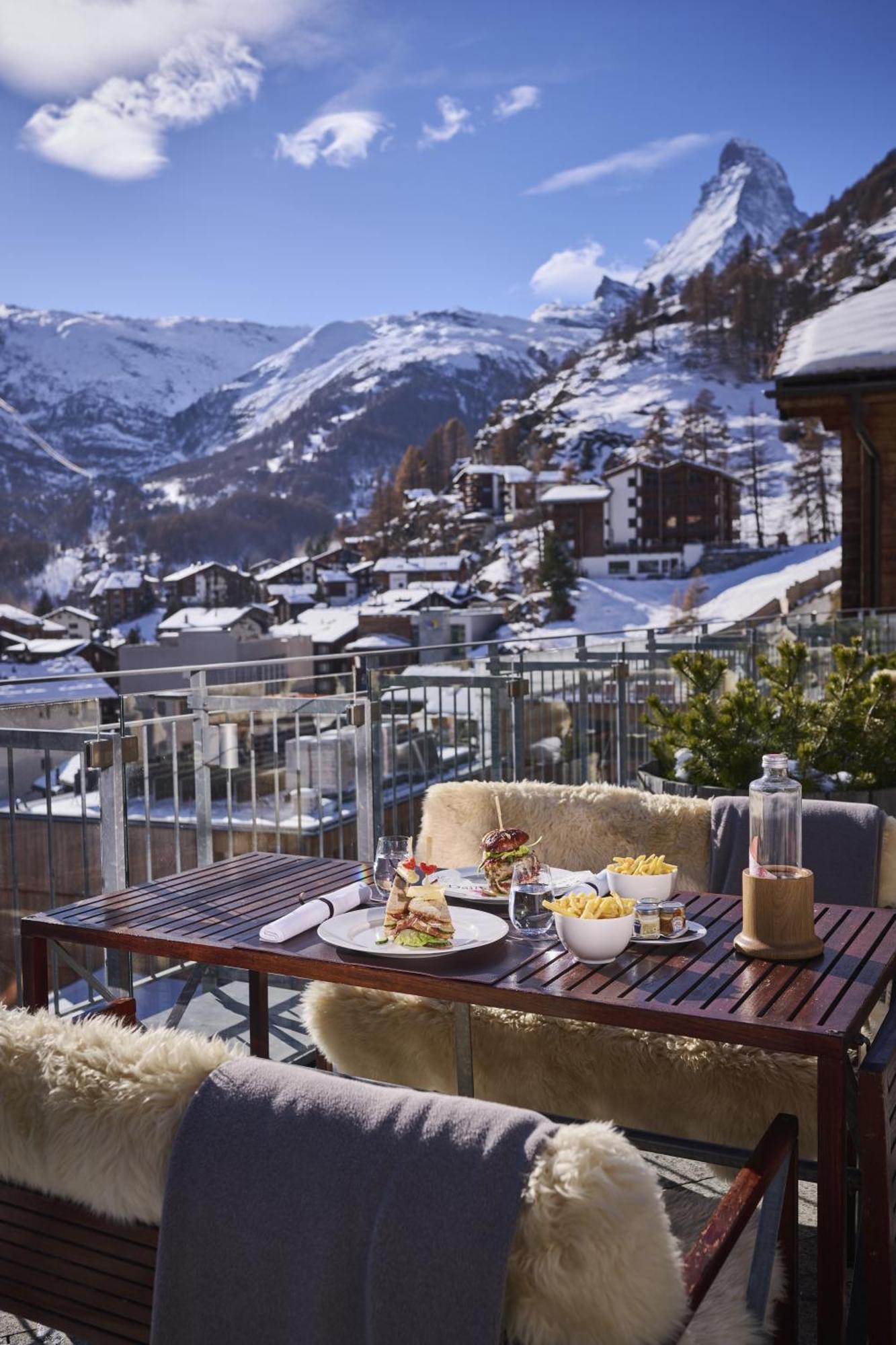 Hotel The Omnia Zermatt Exterior foto
